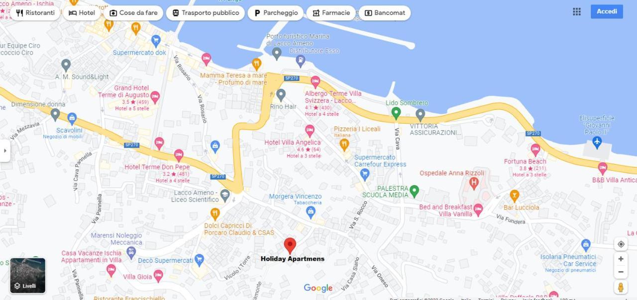 Holiday Apartments Lacco Ameno  Εξωτερικό φωτογραφία